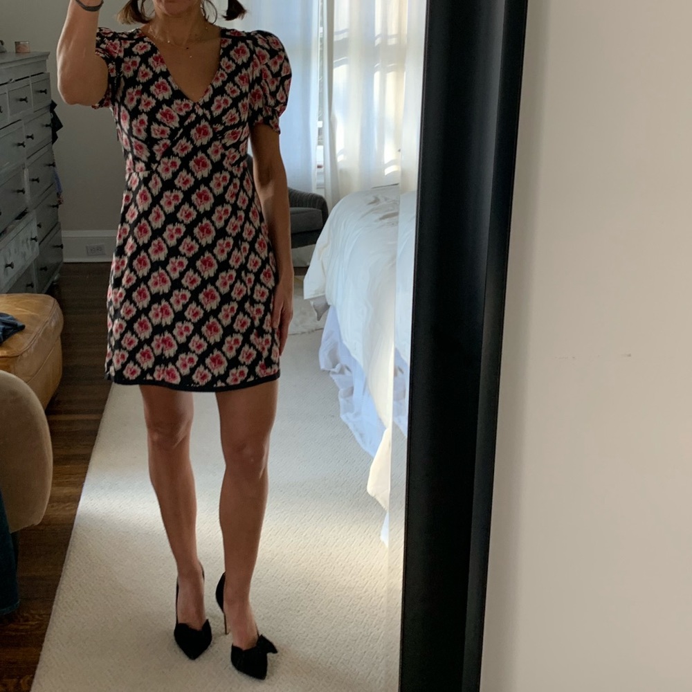 Juicy Couture Ikat print, mini-empire dress size 4